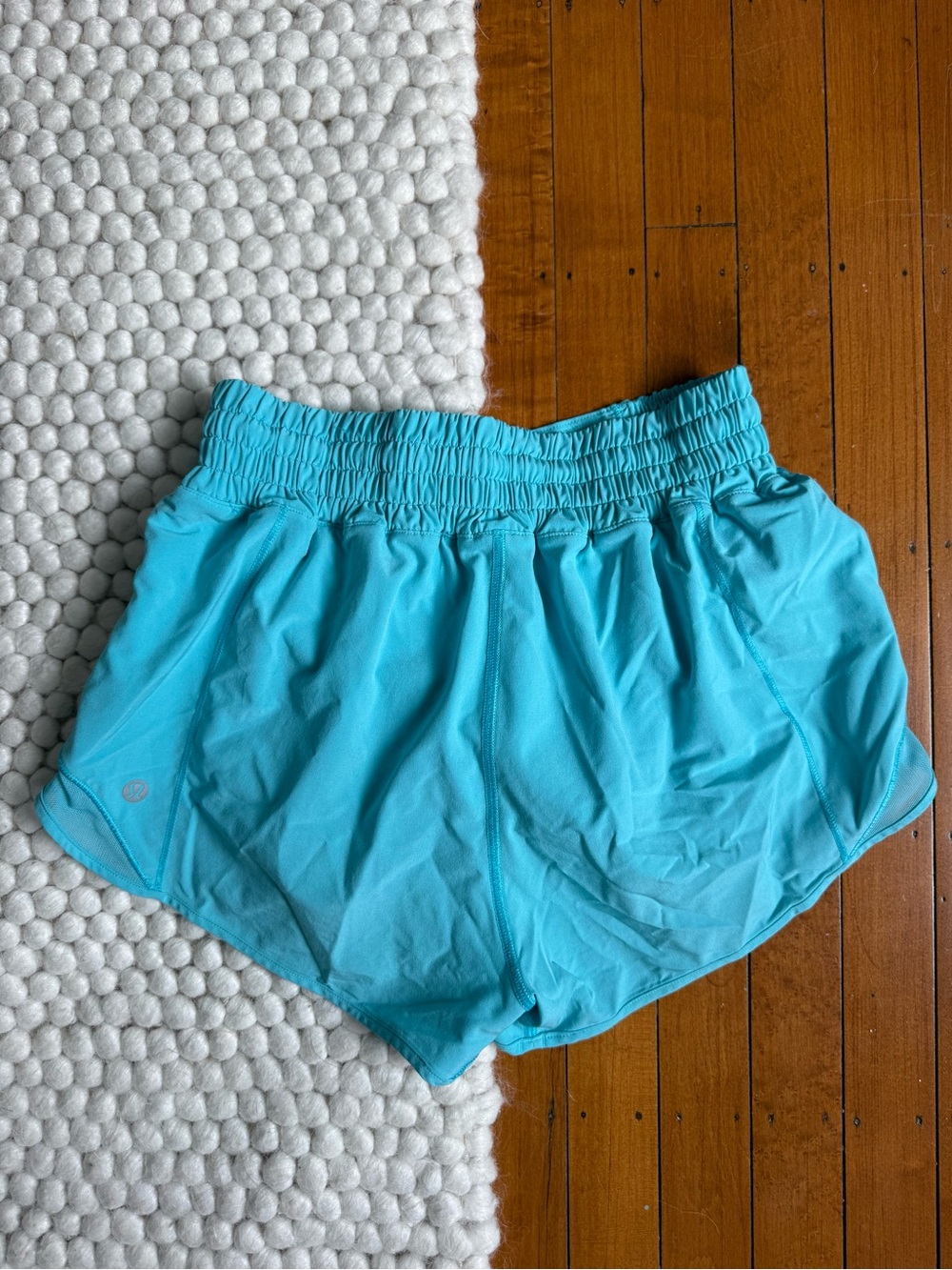 lululemon athletica Turquoise Athletic Shorts